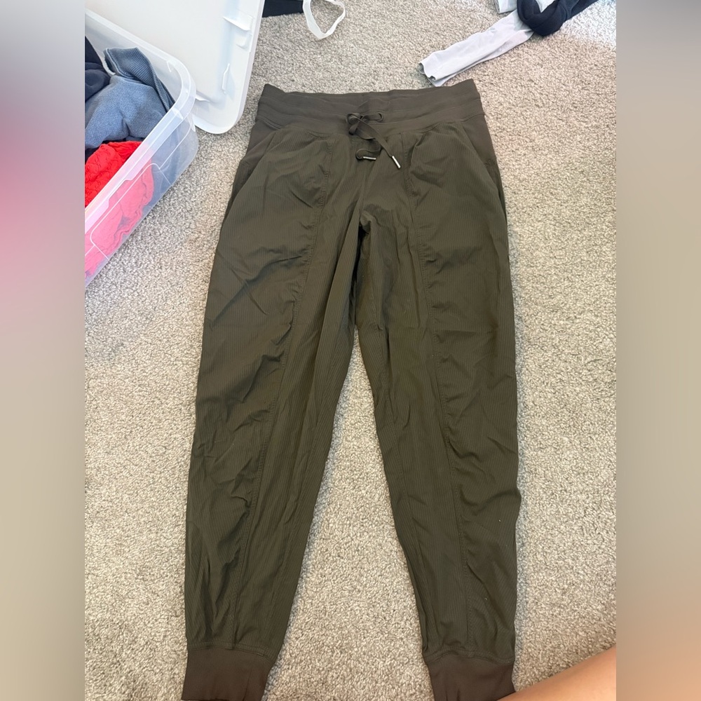 lululemon athletica Olive Track Pants dance pants
